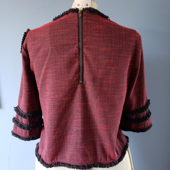 Anina Fringe Top/ Size L - Picture 5 of 6